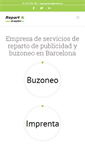 Mobile Screenshot of buzoneorepartobarcelona.es